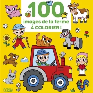 100 images de la ferme à colorier
