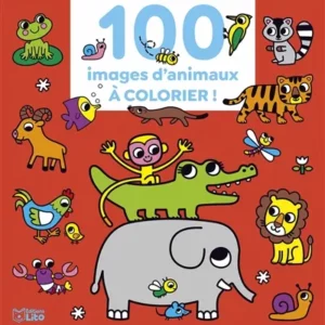 100 images d'animaux à colorier