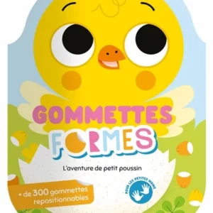 gommettes formes: l'aventure de petit poussin