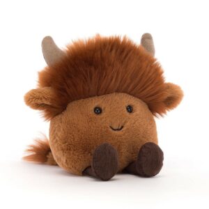 peluche Jellycat amuseable highland cow