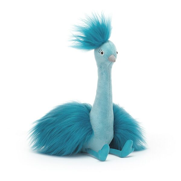 peluche Jellycat peacock fou fou