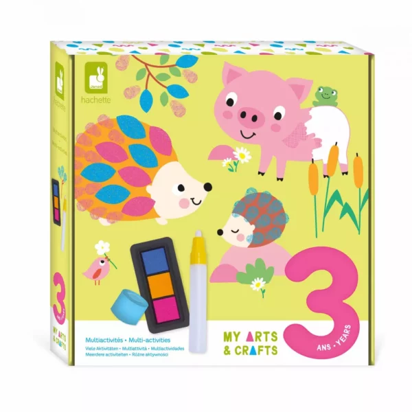 coffret multiactivités Janod 3 ans.