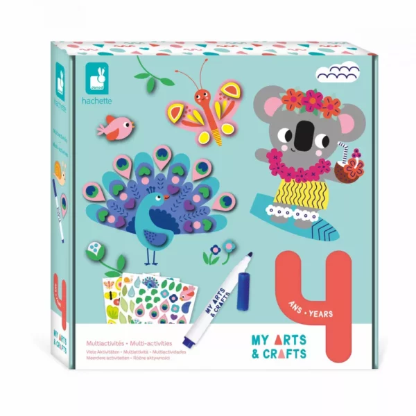 coffret multiactivités Janod 4 ans.