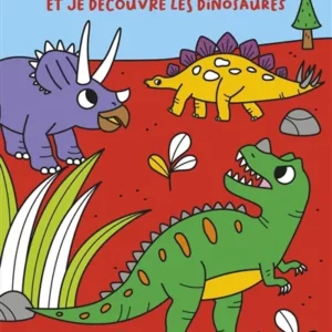 je colorie et je découvre les dinosaures