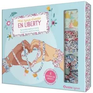 MA BOÎTE A BIJOUX - MES BIJOUX D'AMITIE EN LIBERTY.