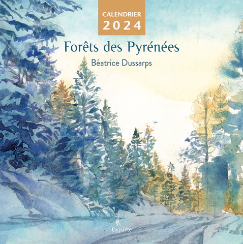 PETIT CALENDRIER FORETS DES PYRENEES 2024 La Cabane De Gribouille   EXE2024BPYRENEES 480x480.webp