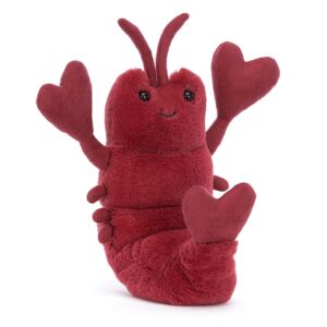 PELUCHE JELLYCAT HOMARD AMOUREUX - LOVE-ME LOBSTER.