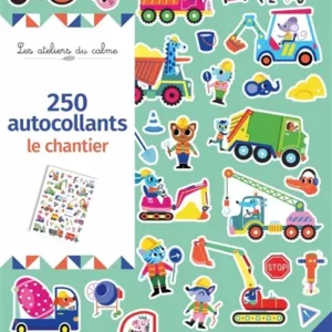 250 AUTOCOLLANTS - LE CHANTIER