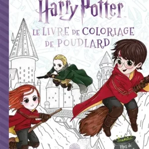 HARRY POTTER - LE LIVRE DE COLORIAGE DE POUDLARD
