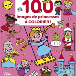 100 IMAGES A COLORIER PRINCESSES