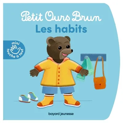 LES HABITS - PETIT OURS BRUN MINI TOUCHE-A-TOUT