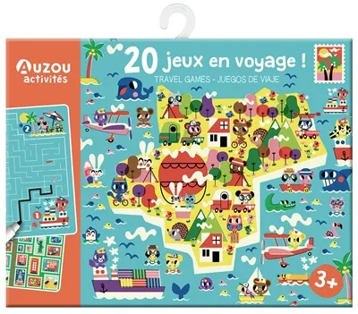 MA POCHETTE DE JEUX - 20 PETITS JEUX - EN VOYAGE !