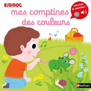 MES PREMIERES COMPTINES DES COULEURS KIDIDOC