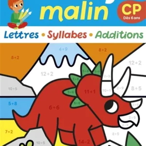 COLORIAGE MALIN - CP - LETTRES, SYLLABES, ADDITIONS