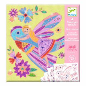 COLORIAGES BRILLANTS DJECO : PETITES AILES