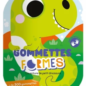 GOMMETTES FORMES - L'AVENTURE DE PETIT DINOSAURE