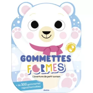 GOMMETTES FORME OURSON