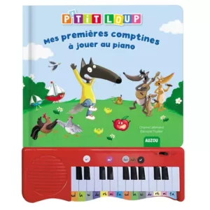 LIVRE PIANO LOUP