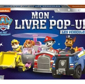 PAT- PATROUILLE - MON LIVRE POP UP - LES VEHICULES