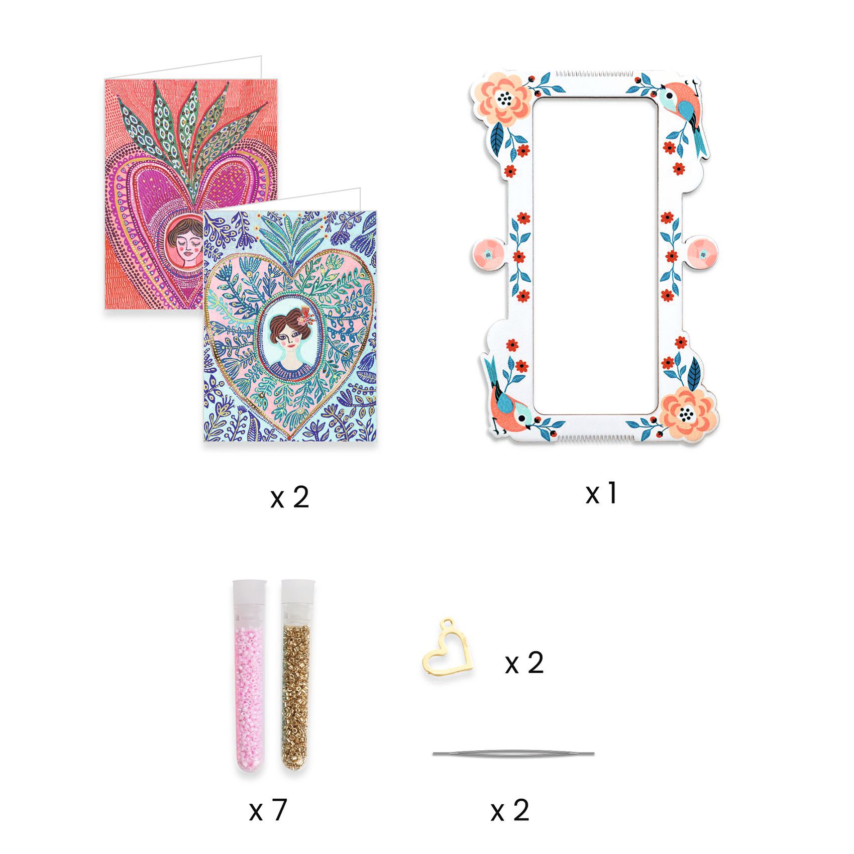 BIJOUX DUO - MIYUKI ET COEURS - Djeco – Image 2