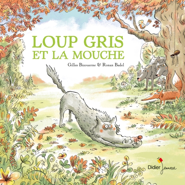 LOUP GRIS ET LA MOUCHE
