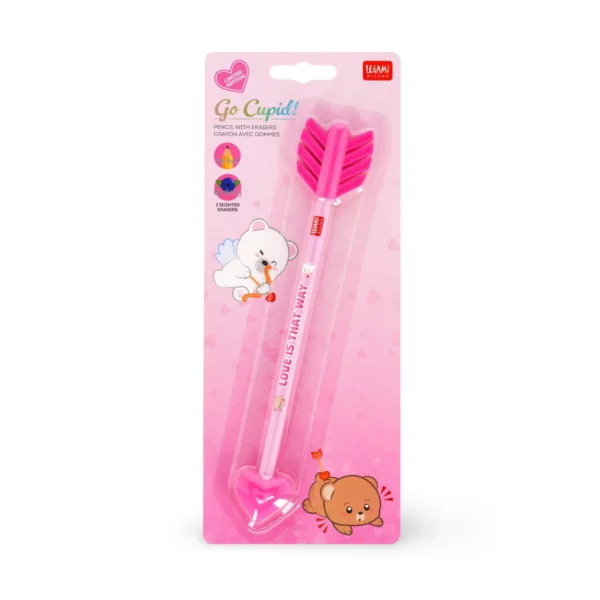 CRAYON AVEC GOMMES PARFUMEES GO CUPID - Legami – Image 3