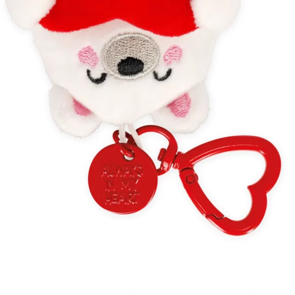 SET DE 2 PORTE-CLE PELUCHE OURS - Legami – Image 5