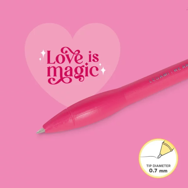 STYLO LUMINEUX COEUR - Legami – Image 4