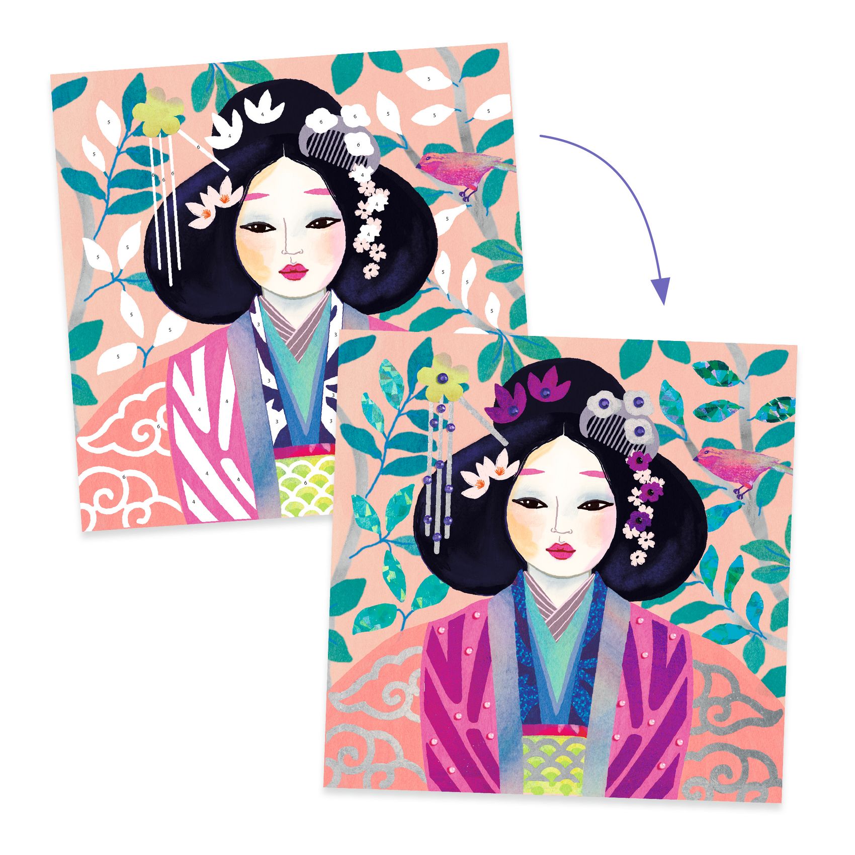 METAL ET STRASS : PARURES PRECIEUSES - Djeco – Image 2