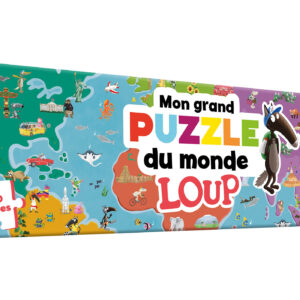 MON GRAND PUZZLE DU MONDE LOUP