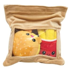 2 PELUCHES BURGER AND FRIES
