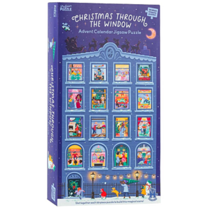 PUZZLE DE L'AVENT CHRISTMAS THROUGH THE WINDOW