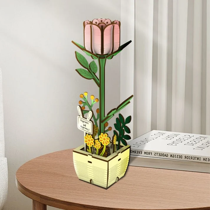 PUZZLE 3D LA ROSE