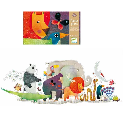 PUZZLE GEANT LA PARADE DES ANIMAUX