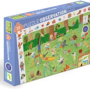 PUZZLE OBSERVATION 35 PIECES LE SQUARE DES PETITS AMIS