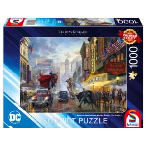 PUZZLE 1000 PCS BATMAN SUPERMAN AND WONDER WOMAN
