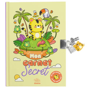 MON CARNET SECRET - PORTE-CLÉ TIGRE