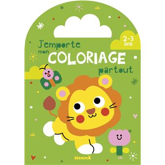 J'EMPORTE MON COLORIAGE PARTOUT (2-3 ANS) (LIONCEAU)