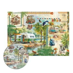 PUZZLE 1000PCS GWENAELLE TROLEZ ESCAPADES