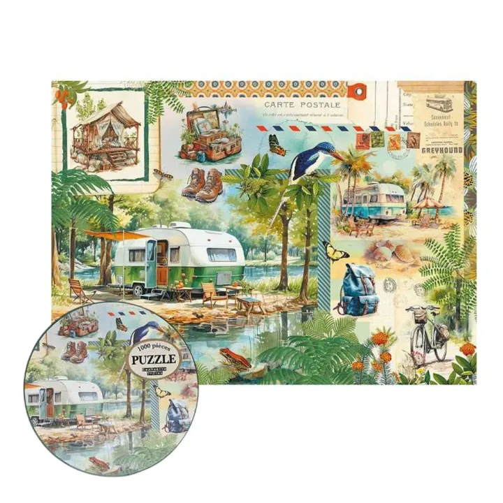 PUZZLE 1000PCS GWENAELLE TROLEZ ESCAPADES