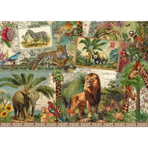 PUZZLE 1000 PCS GWENAELLE TROLEZ ANIMAUX