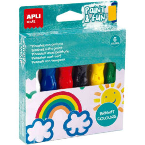 PINCEAUX AVEC PEINTURE