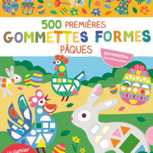 500 GOMMETTES FORMES PÂQUES