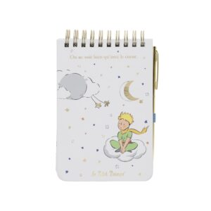 CARNETS A SPIRALE STYLO BLANC LE PETIT PRINCE