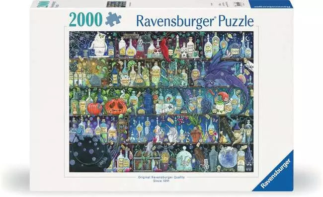 PUZZLE 2000PCS L'ETAGERE A POTIONS