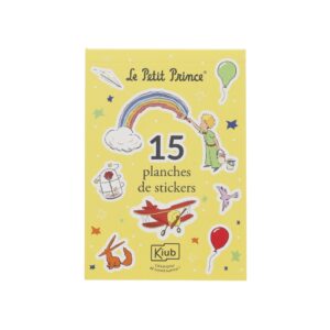 CARNET STICKERS LE PETIT PRINCE COULEURS