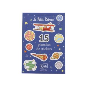 CARNET DE STICKERS LE PETIT PRINCE PLANETES