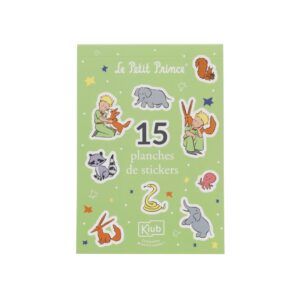 CARNET STICKERS LE PETIT PRINCE ANIMAUX