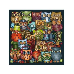 PUZZLE PALAPELLI OWL CADRE INCLUS 211 PCS OWLS