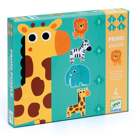 PRIMO PUZZLE DANS LA JUNGLE
